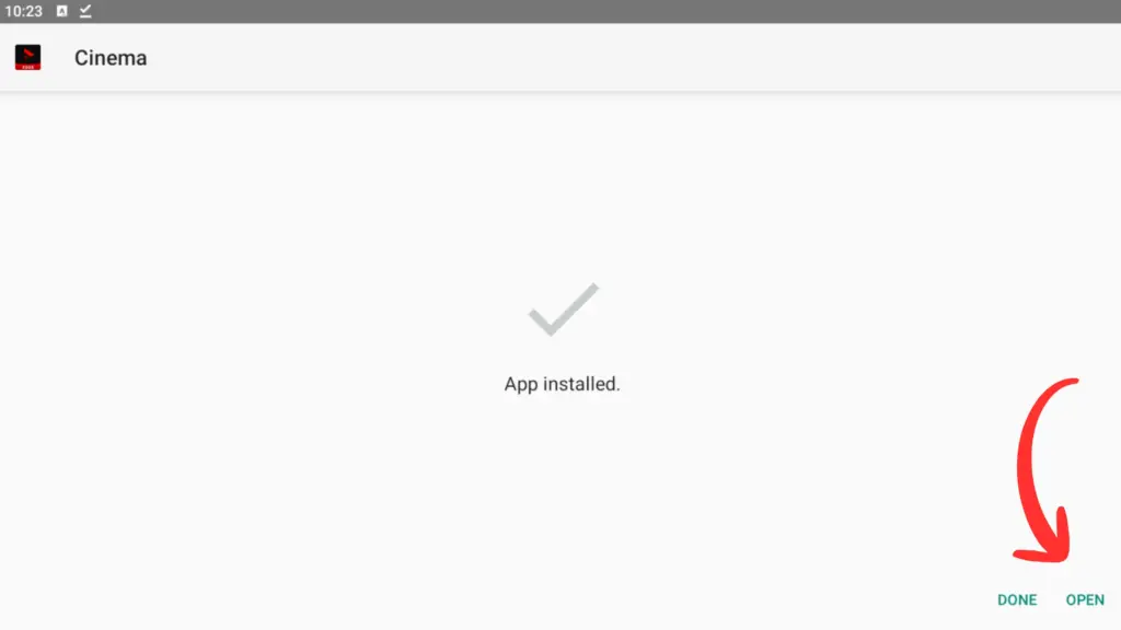 Inicie e Explore o Cinema APK